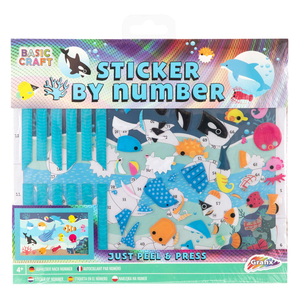 Sticker by Number - Underwater World