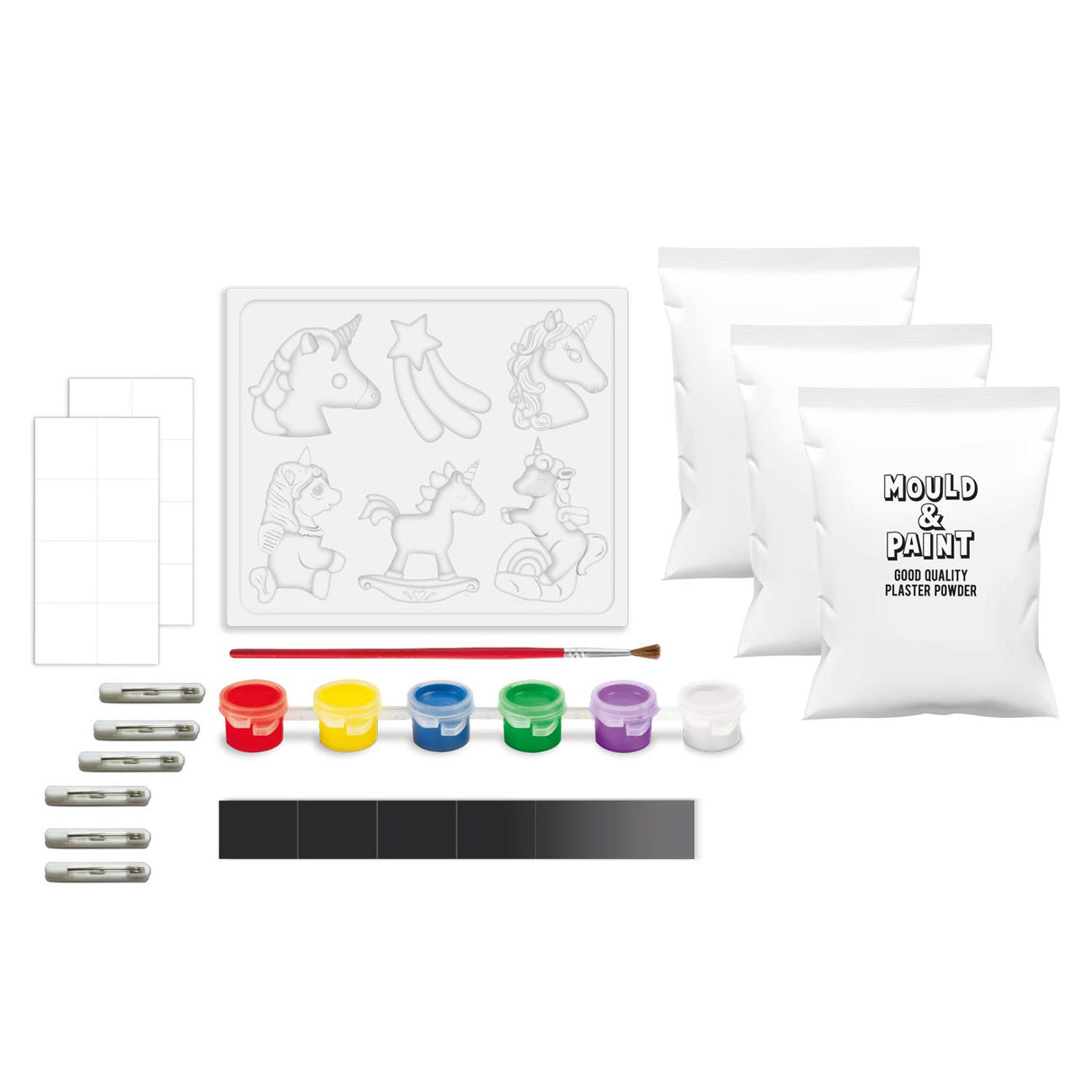 Einfach und lackieren Gips - Einhorn