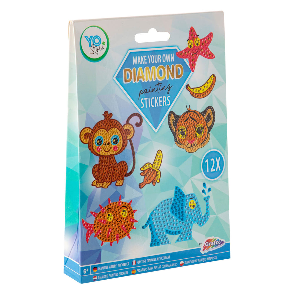 Creative Craft Group hace sus propias pegatinas de pintura de diamantes, 12dlg.