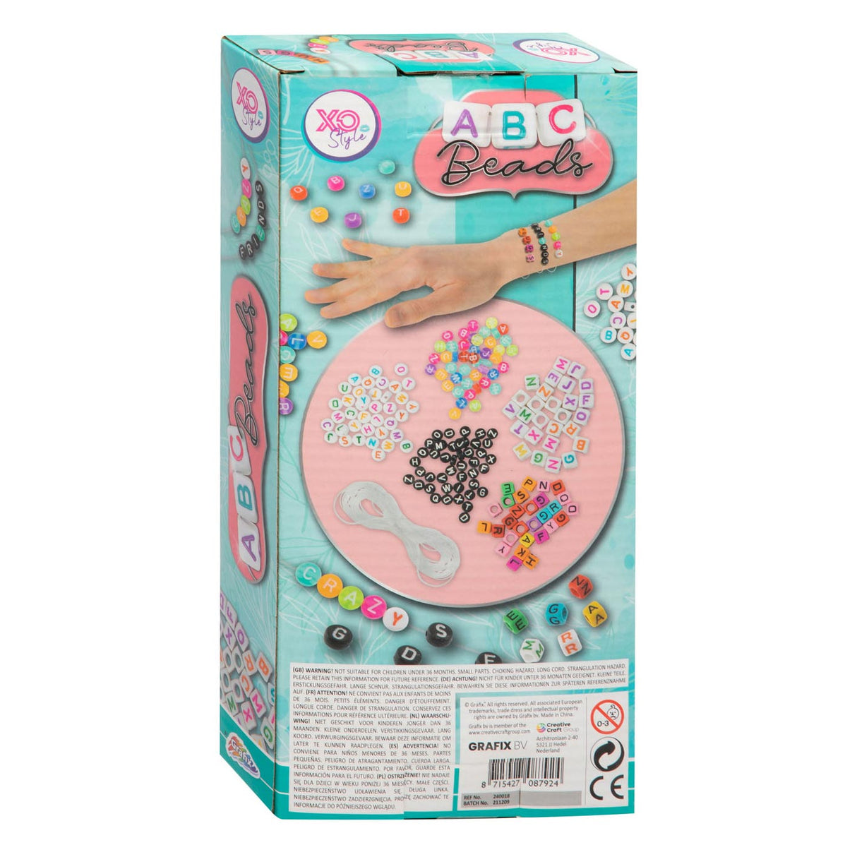 Grafix Make your own Bracelets Letter Beads