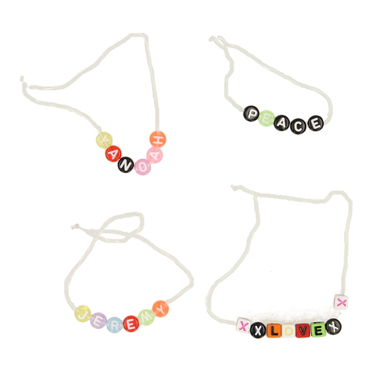 Grafix Make your own Bracelets Letter Beads