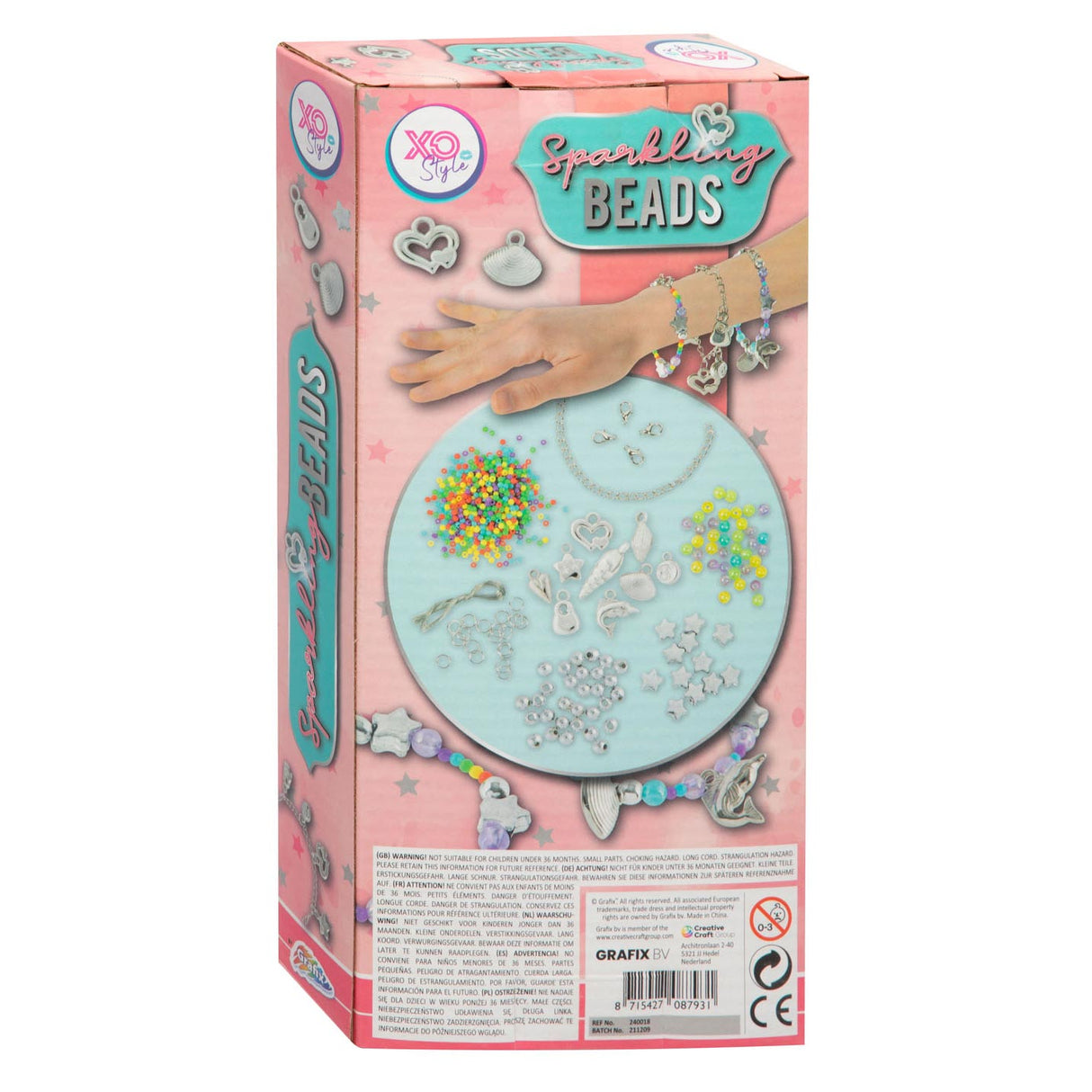 Grafix macht Ihre eigenen Armbänder funkelnde Perlen