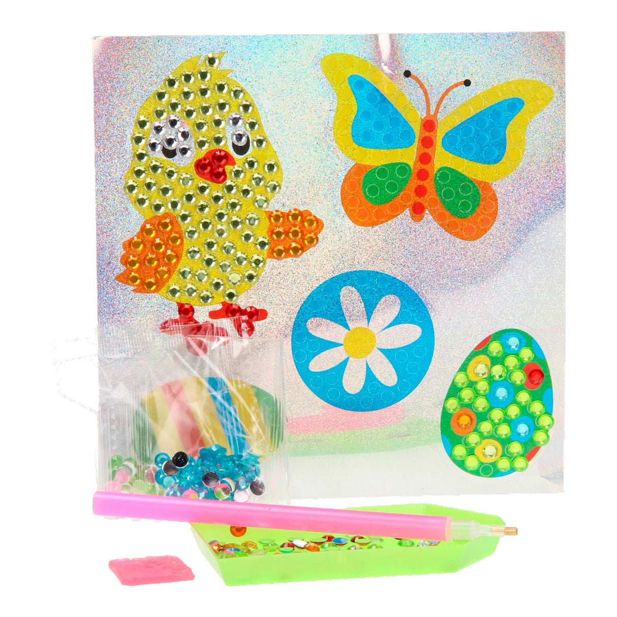 Grafix tapybos deimantais lipdukai Velykos