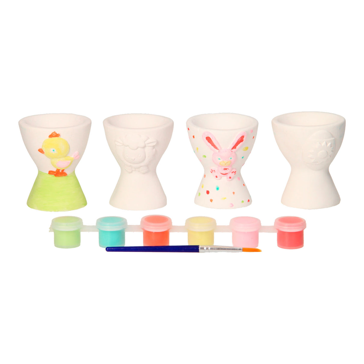 Grafix pinte suas próprias xícaras de ovos, 4st.