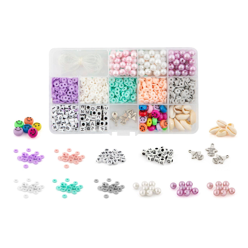 Grafix bead sets beads in box, 12 sets of beads
