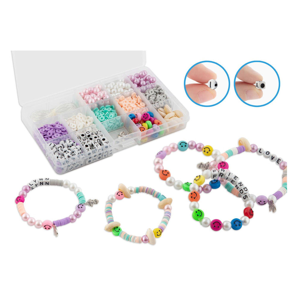 Grafix bead sets beads in box, 12 sets of beads