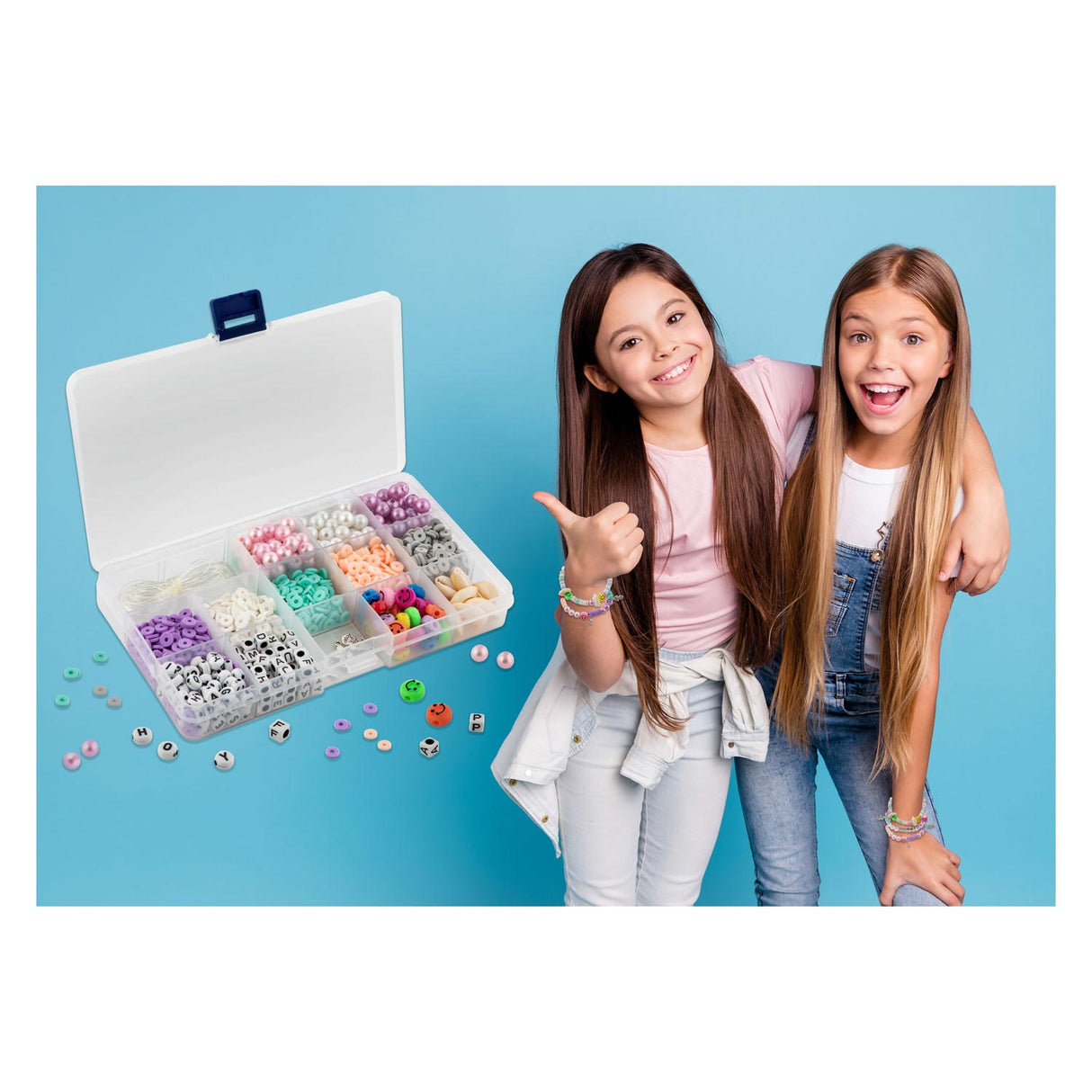 Grafix kroglice kroglic v škatli, 12 kompletov kroglic