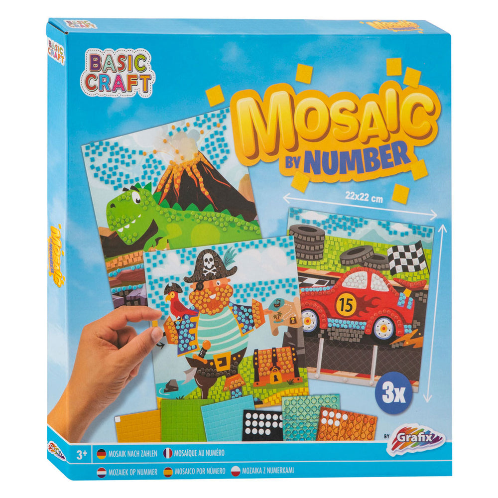 Creative Craft Group Mosaic en Number Pirate y Vehículo