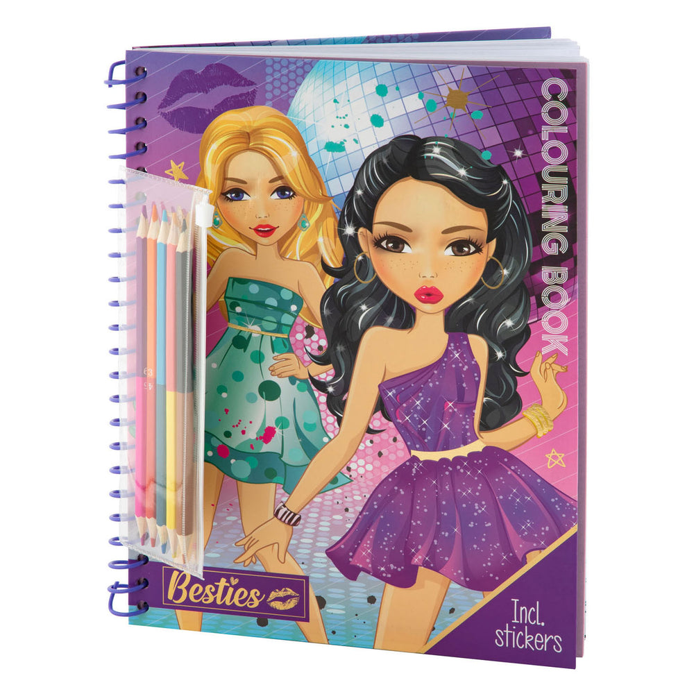 Besties Kleurboek Stickers
