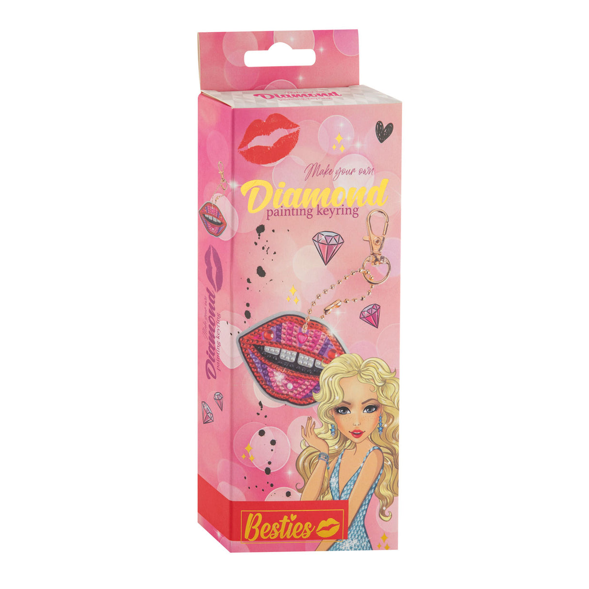 Zrób brelie z breloką do malowania diamentów