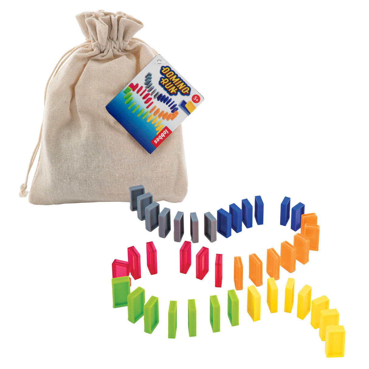 Dominó Grafix em saco de algodão