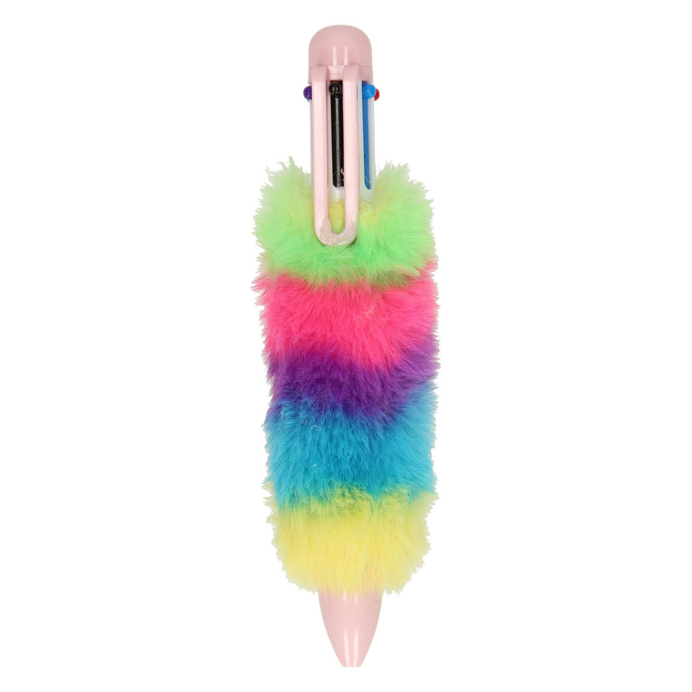 Grafix multicolor pen fluffy rainbow
