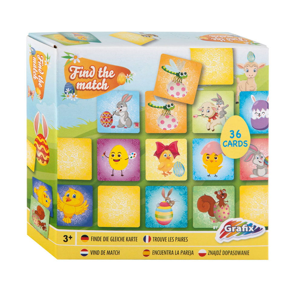 Grafix Easter Memory Game, 36 Cards