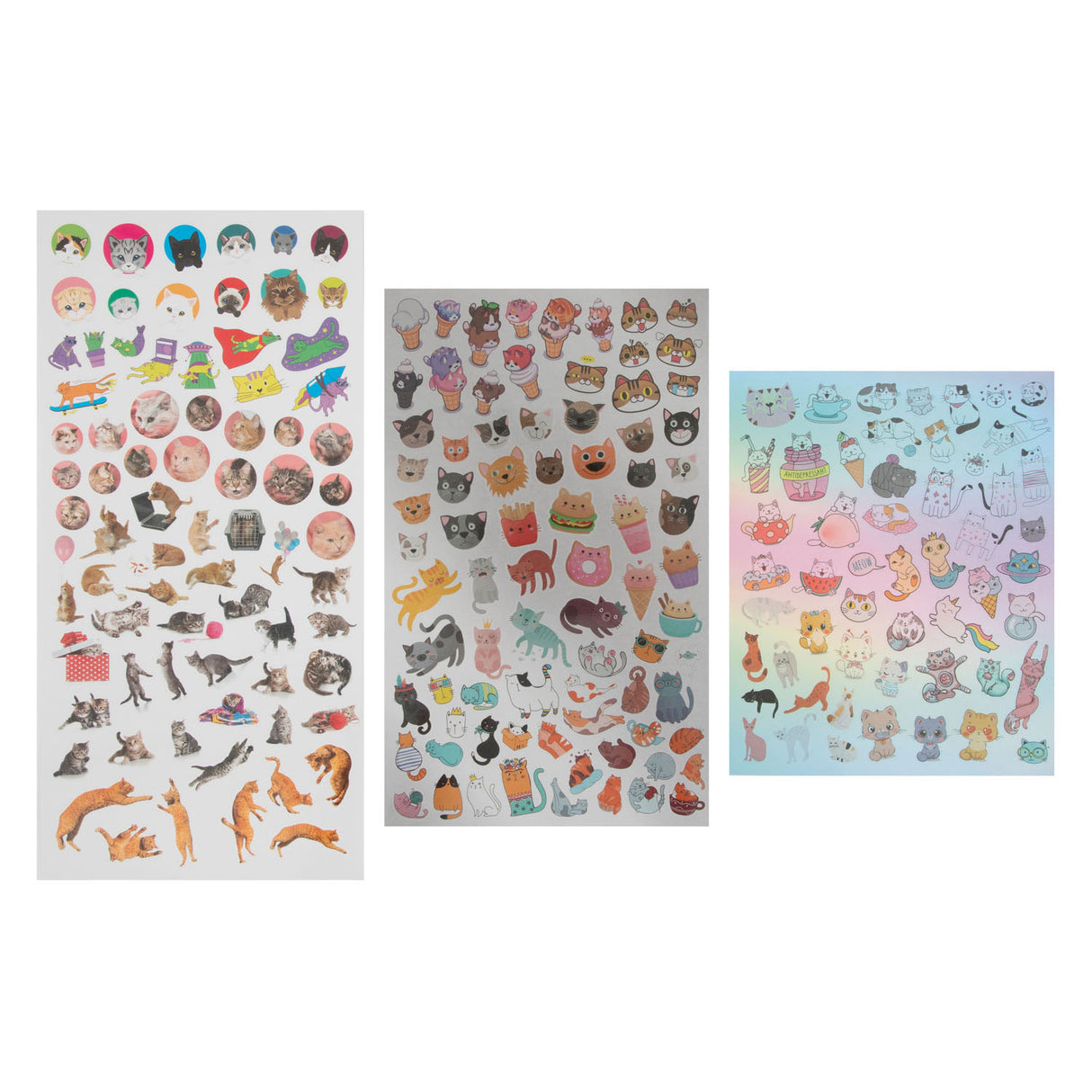 Creative Craft Group Stickerset Cats, 100.