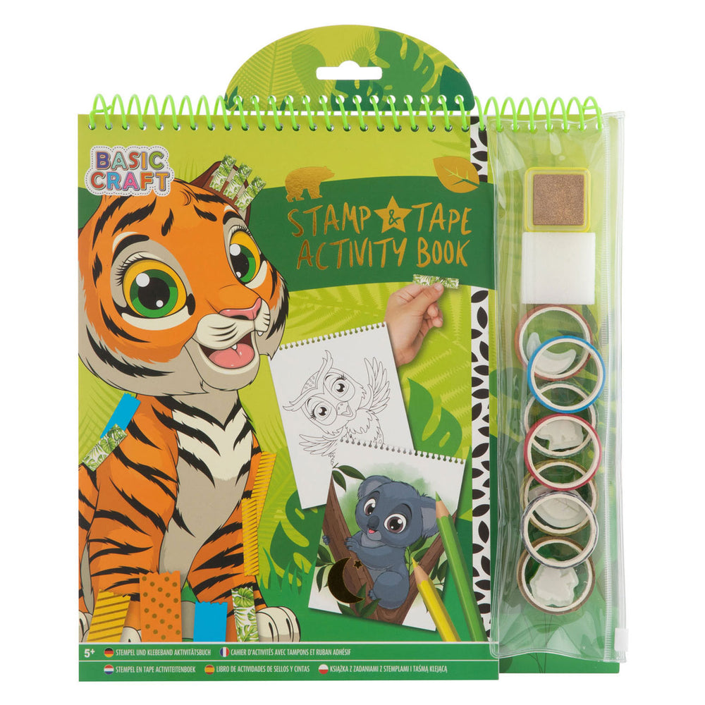 Libro de actividades de Craft Group y Tiger de grupo creativo