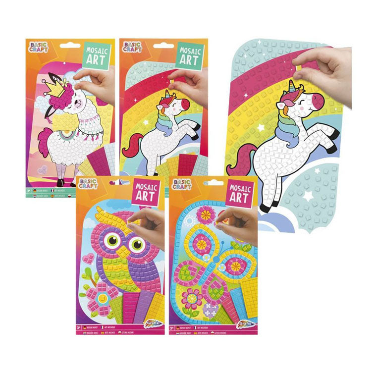 Art mosaïque de groupe d’artisanat créatif a5