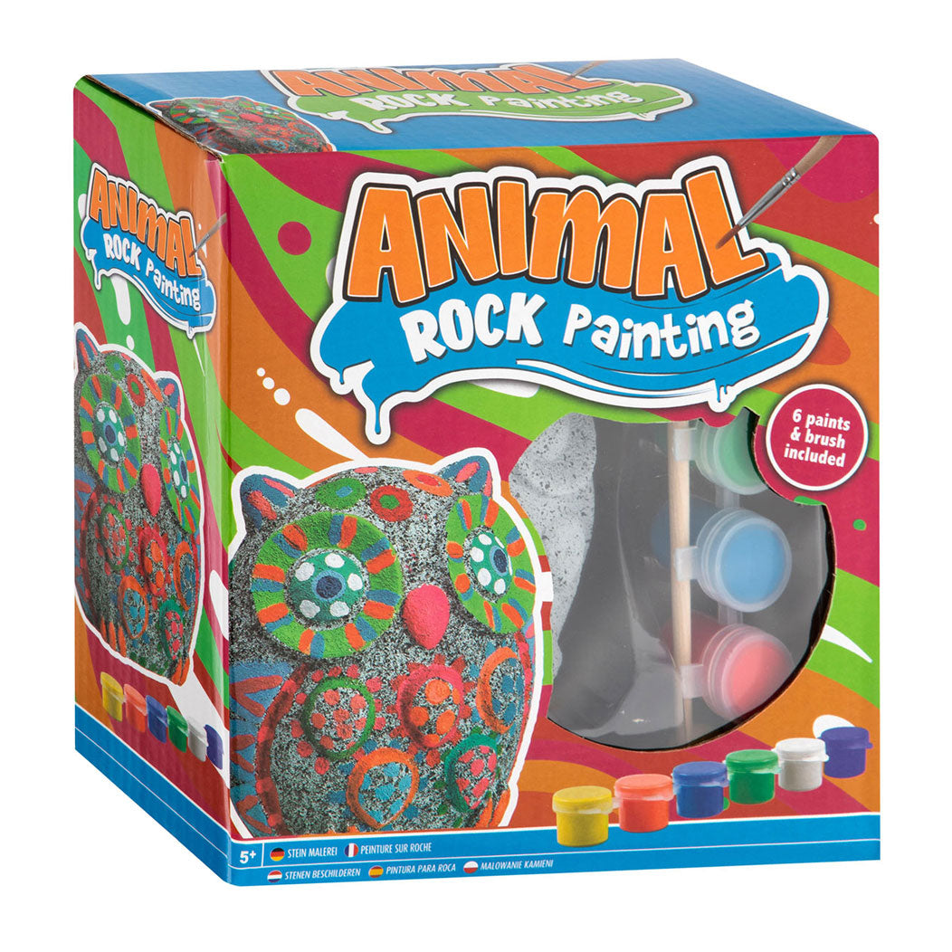 Grupo Creative Craft Stones Pintura Owl Paint Set, 8dlg.
