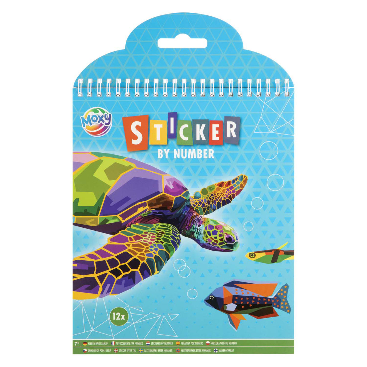 Creative craft group sticker by number animals