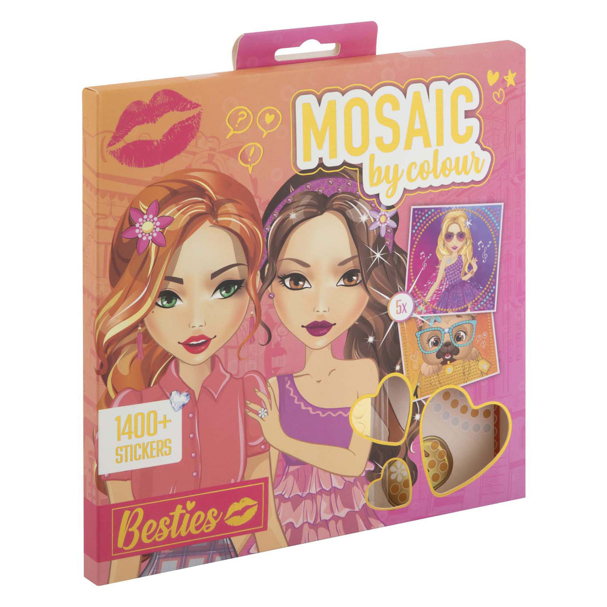 Creative craft group besties mosaic by color