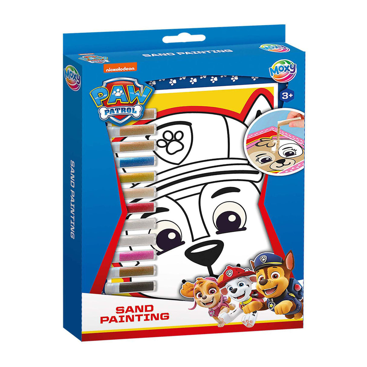 Creative craft group paw patrol sand painting, 16dlg.