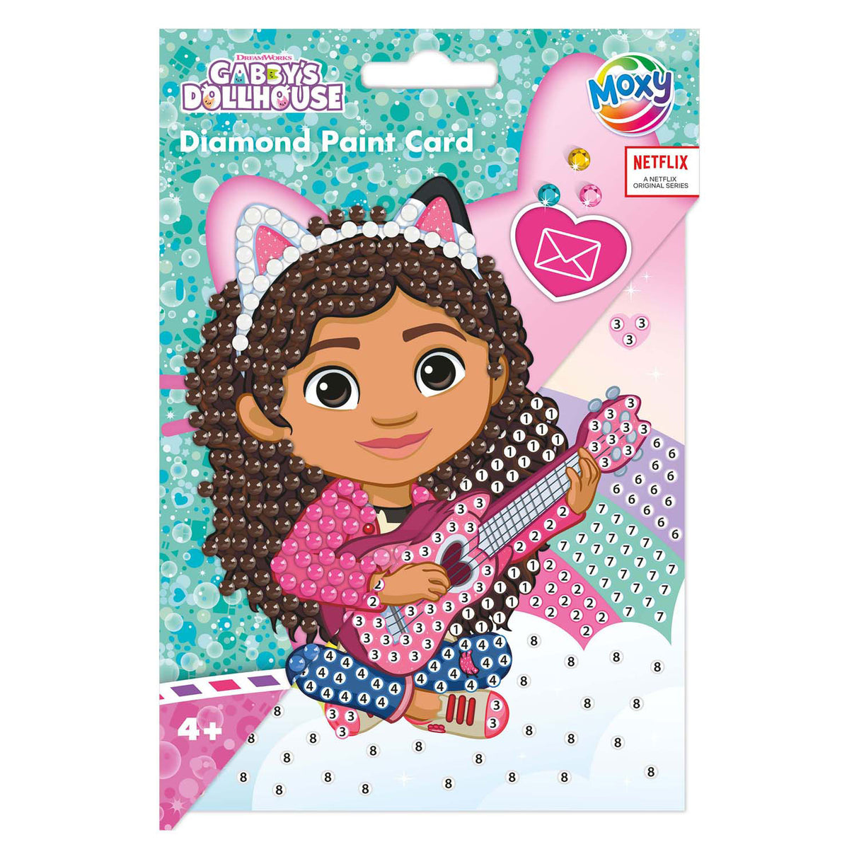 Mapas de pintura de artesanía creativa de manualidades de diamantes sobres de Gabby's Poppenhuis