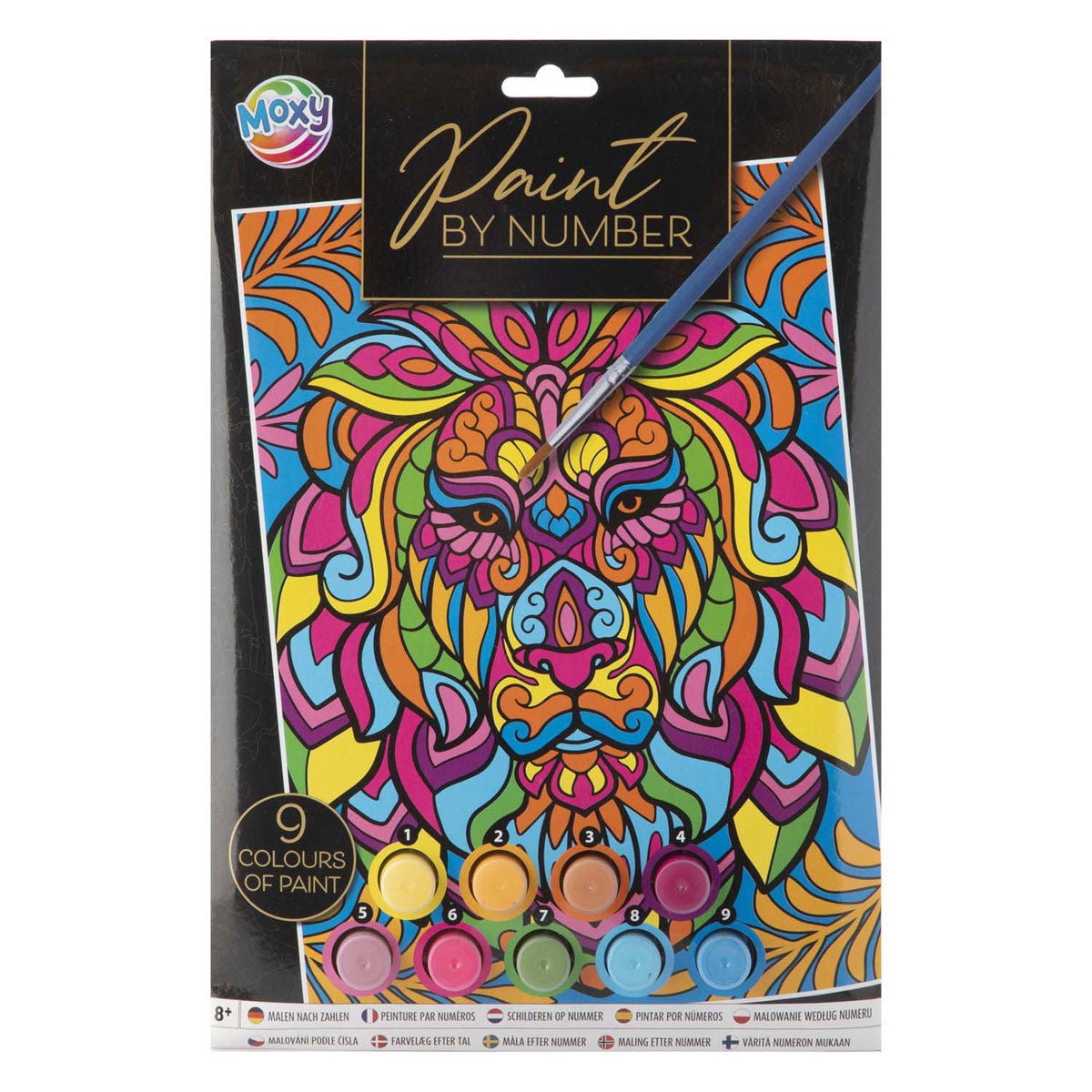 Creative craft group painting by number a4 4 assorted | 3 pieces