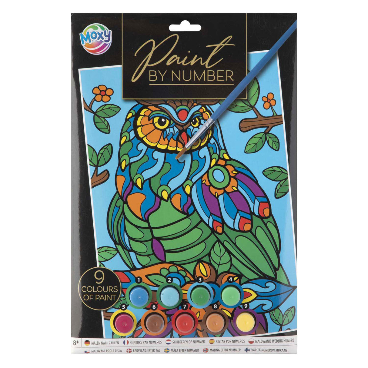 Creative craft group painting by number a4 4 assorted | 3 pieces