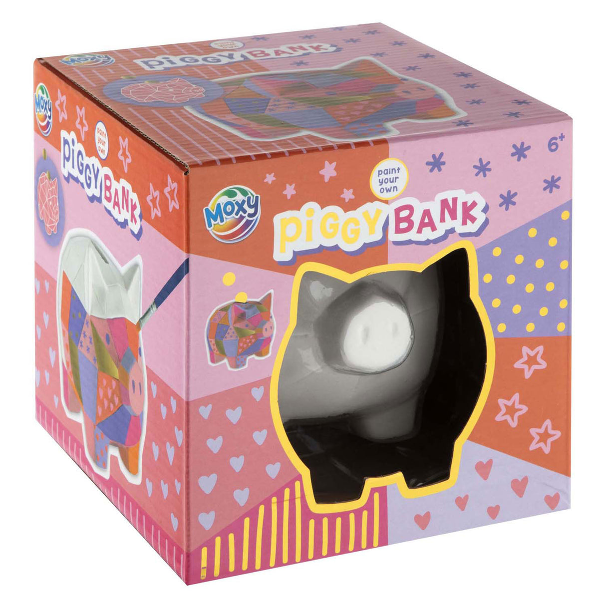 Creative craft group paint your own piggy bank