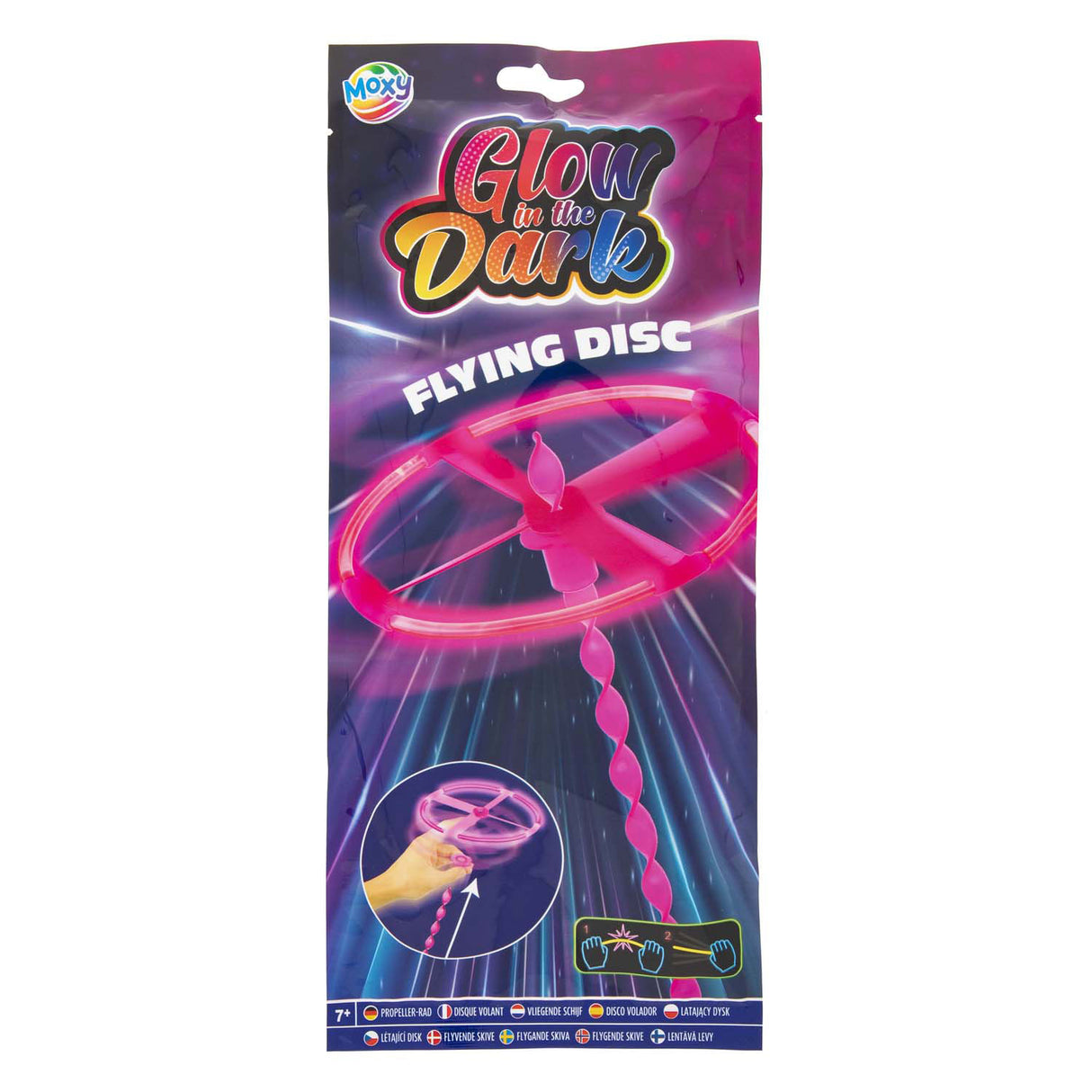Creative craft group glow shooting propeller