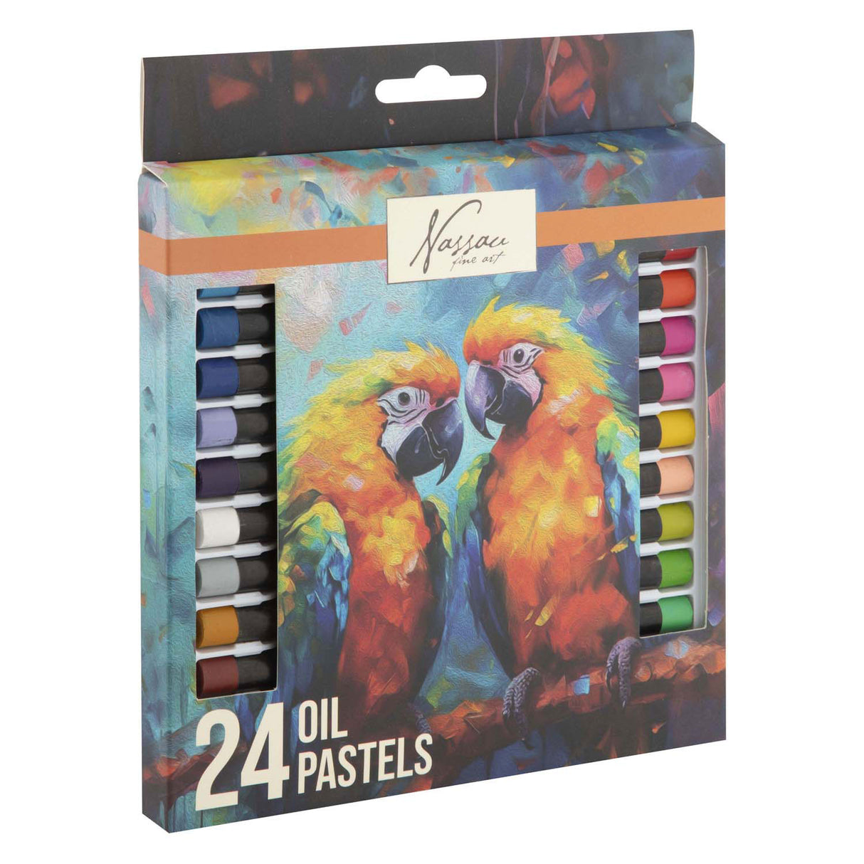 Creative craft group oil pastel paint, set of 24