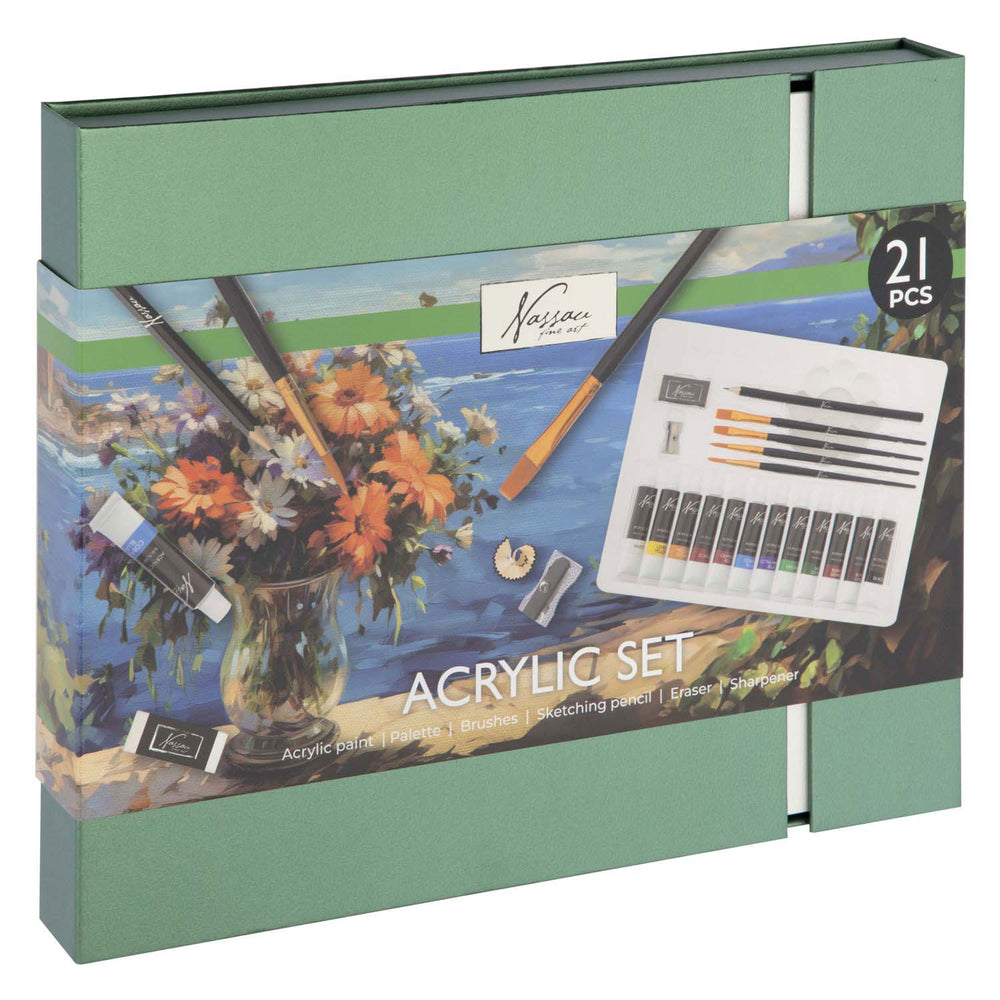 Creative Craft Group Aquarel Art Paint and Sign set, 21dlg.