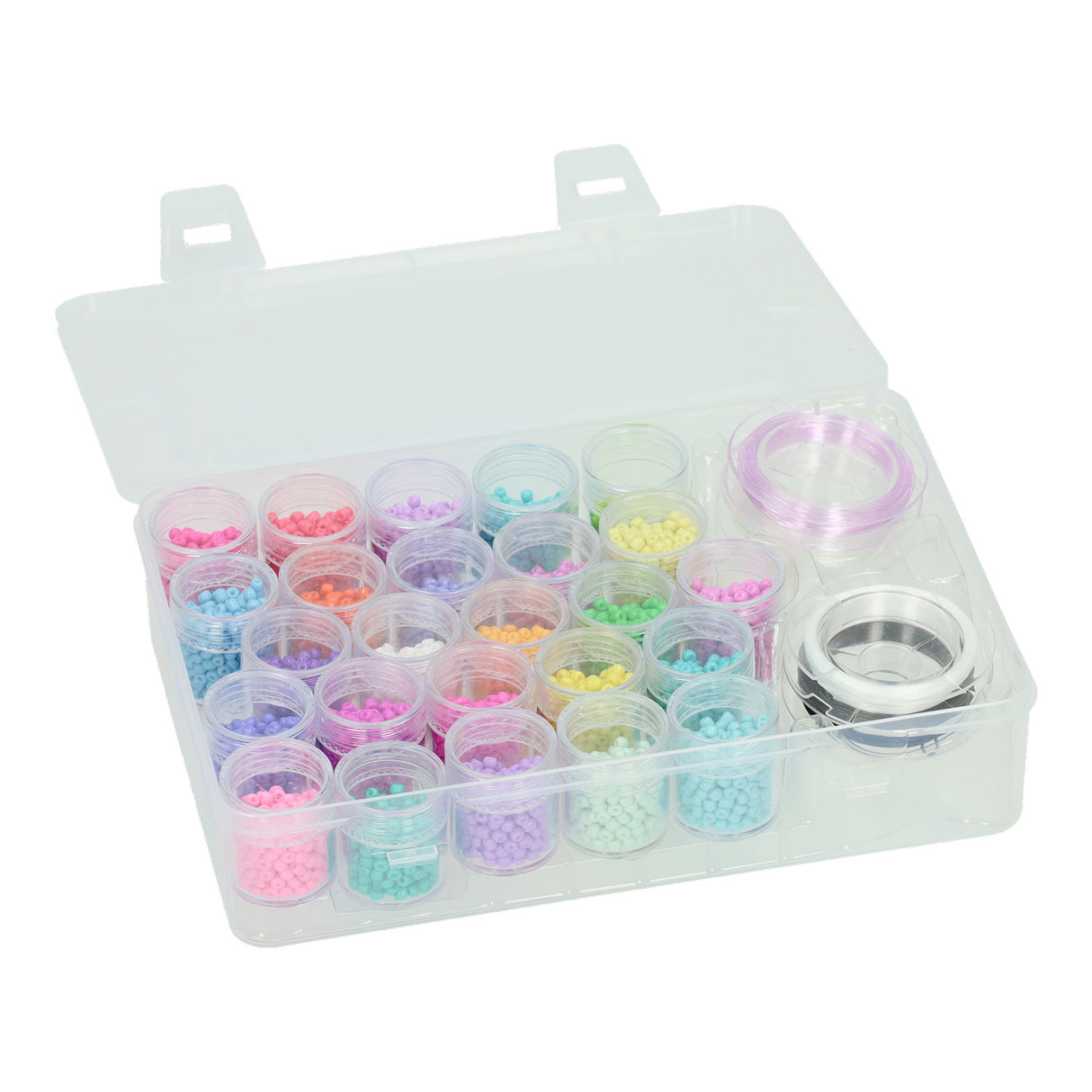 Creative craft group glass beads, 25 colors