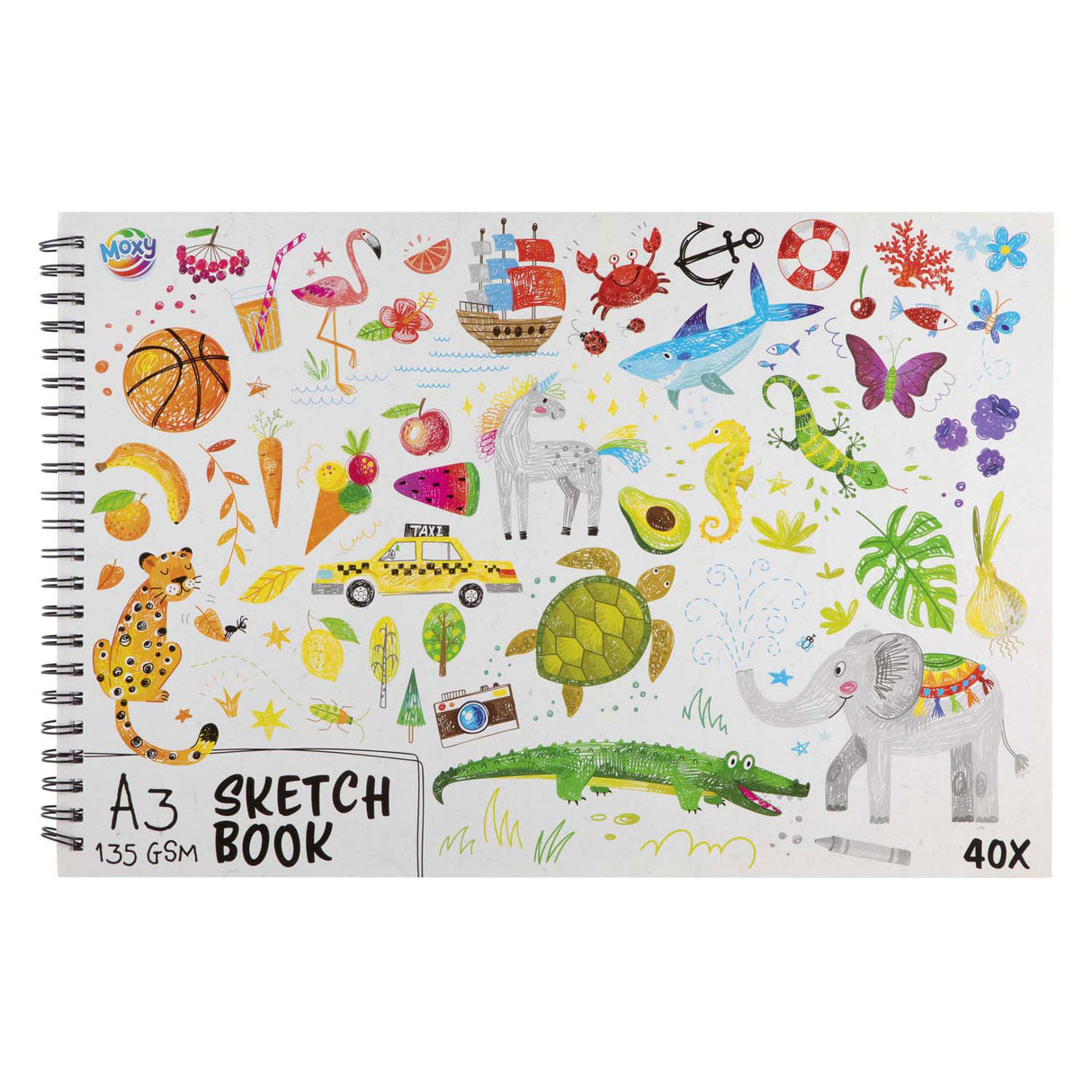 Libro de bocetos de creates artesanía A5, 40 hojas