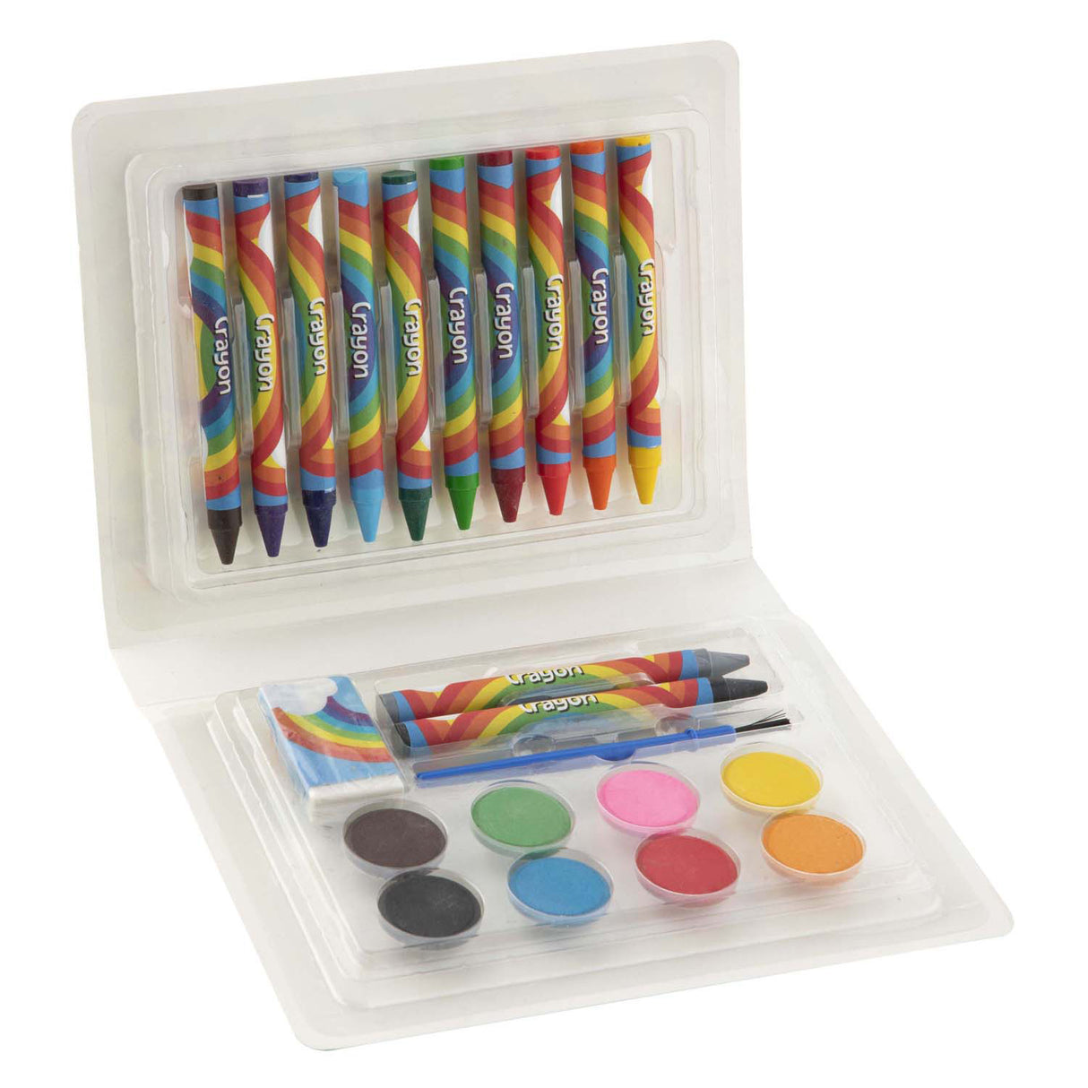 Grafix klein kleur- en verfkoffertje, 22dlg.