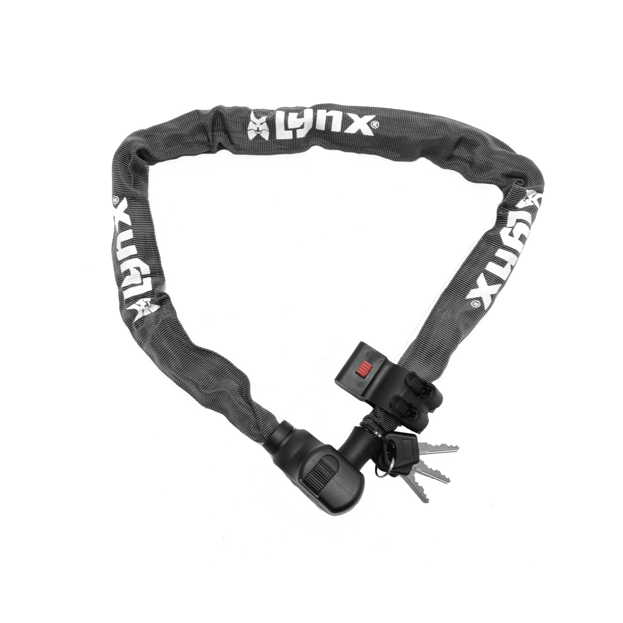 Lynx chain lock 5.5x100cm gray