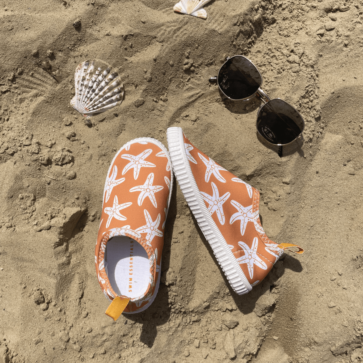 SEASTAR | Zapatos de agua blanca de naranja - Tamaño 19-32