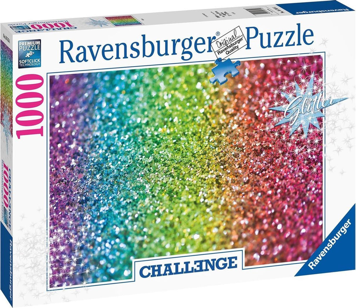 Ravensburger Puzzle Challenge Glitter 1000 sztuk