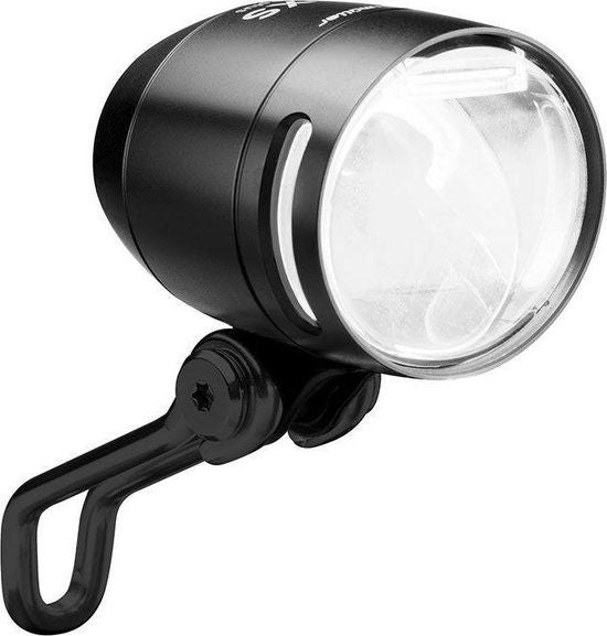 Farelight Busch und Müller Lumotec IQ -xs t senso para Hub Dynamo - 70 Lux - Negro