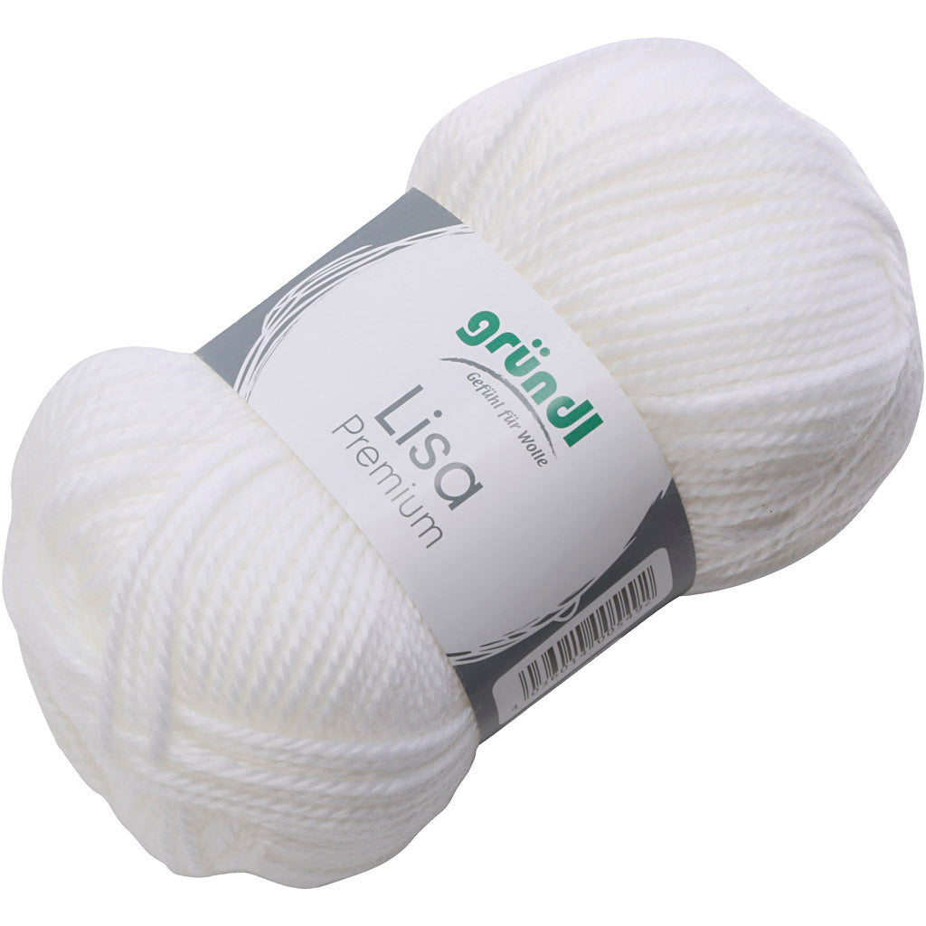 White, 50 gr 1 ball