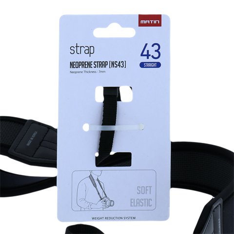 Matin Belt de Luxe prosty neopren 43 mm M-6753H