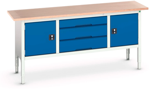 Bott verso werkbank 2000x600x830mm