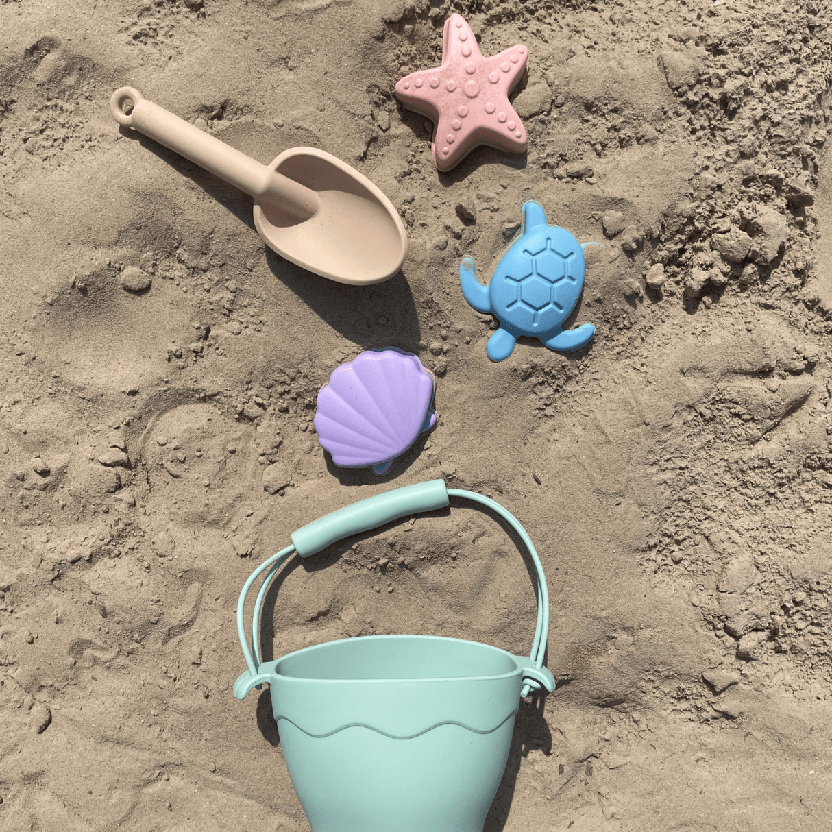 Tonos puros | Pastel Beach Speel Set Swear Animals