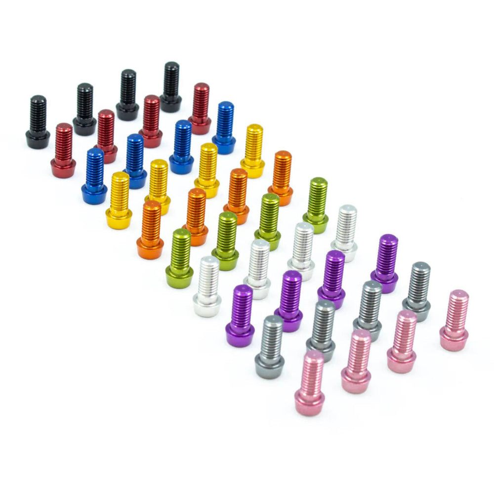 Jrc - bottle cage bolts aluminum 4 pieces