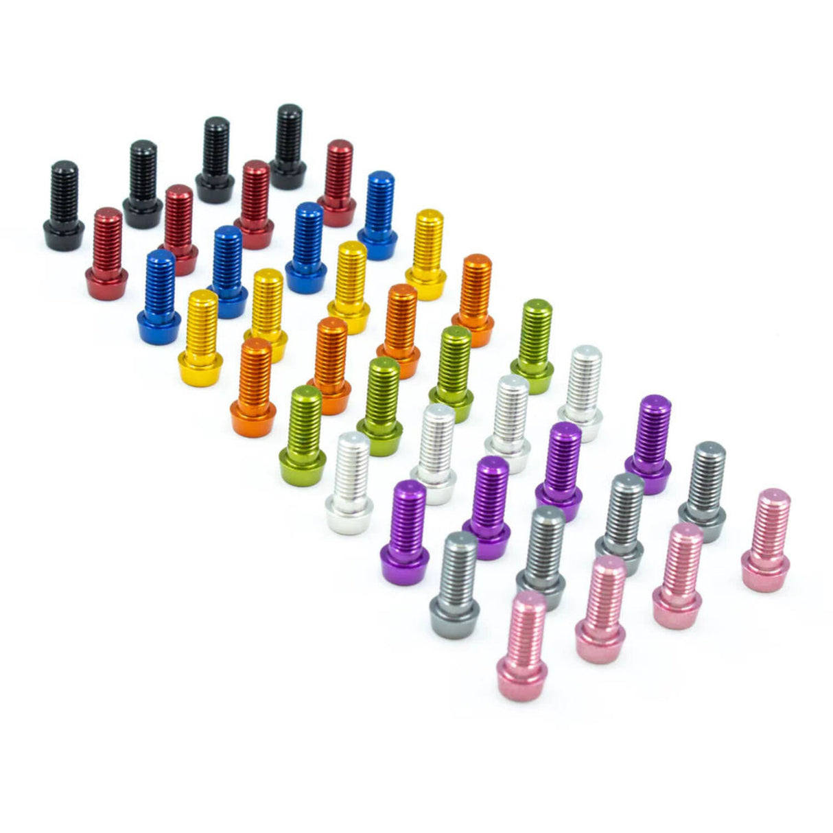 Jrc - bottle cage bolts aluminum 4 pieces