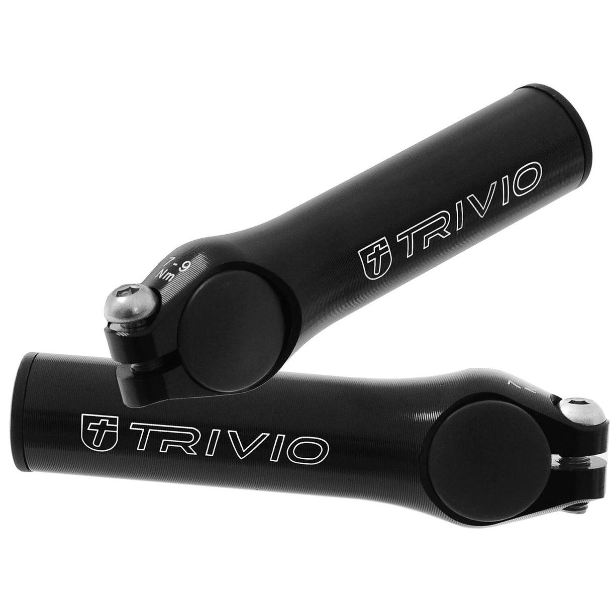 Trivio - bar ends sl black 85mm