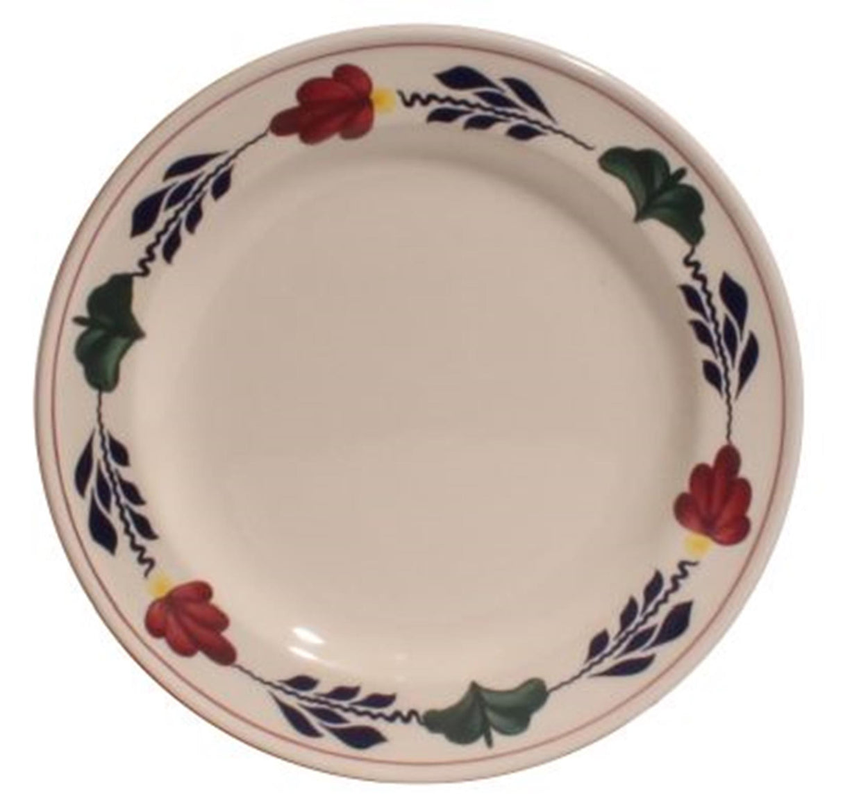 Boerenbont bord 21cm doos a 6 stuks