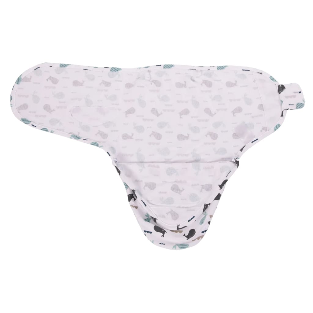 Bo Jungle Bo Wrap Blanket Whale Print S