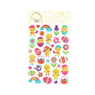 Autocollants Pâques 2 Assorti