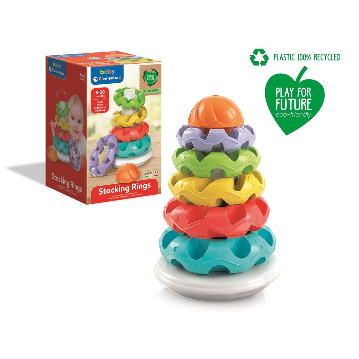 Clementoni Baby Stack Rings