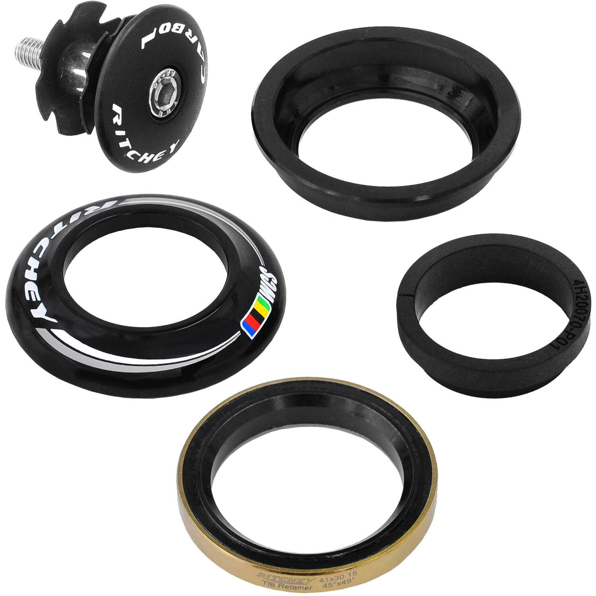 Ritchey WCS Press Fit Ballhead Горна 7,3 мм горна капачка черно